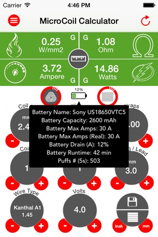 MicroCoil Pro screenshot 3