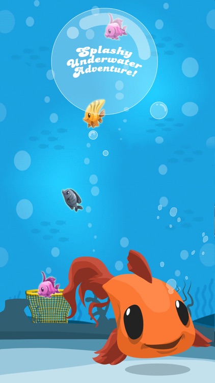 Falling Splashy Yellow Fish: Deep Tank Dream