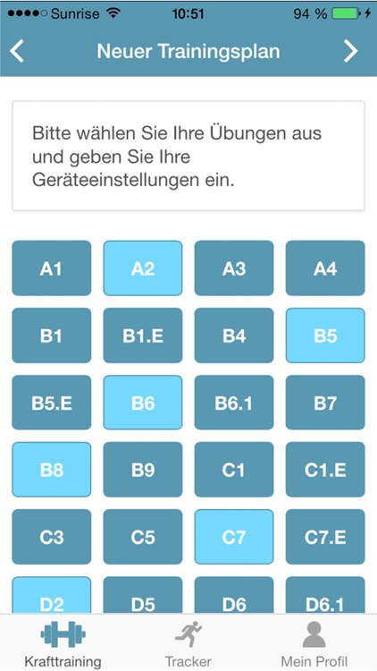 eApp – Ihr persönlicher Trainingsbegleiter