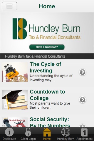 Hundley Burn Tax & Financial Consultants screenshot 2