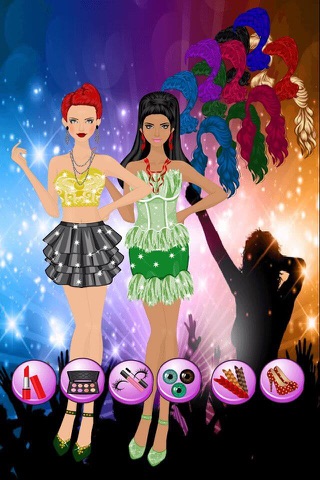 Girls Fashion Party Dressup screenshot 4
