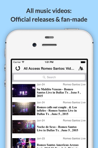 All Access: Romeo Santos Edition - Music, Videos, Social, Photos, News & More! screenshot 3