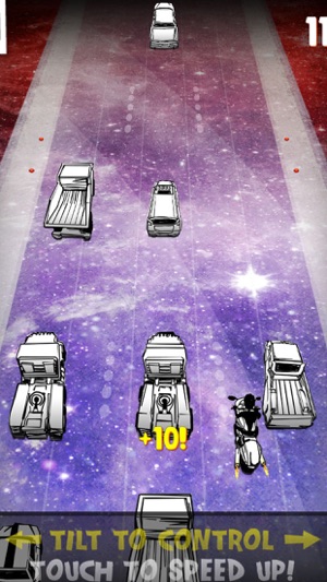 摩托車自行車賽追逐遊戲免費 (A Stickman Motorcycle Space Racing Game)(圖2)-速報App