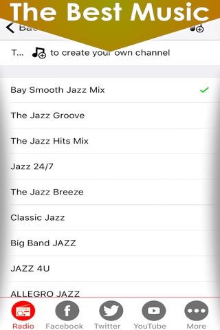 Jazz music Pro with Smooth and classic Jazz Hits & songs from live radio stations screenshot 2