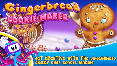 How to cancel & delete Gingerbread Crazy Chef - Cookie Maker from iphone & ipad 1
