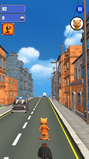 Cat Subway Run: Leo Cat vs Dog(圖2)-速報App