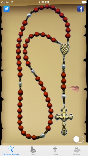 Interactive Rosary with St. John Paul II in Latin(圖1)-速報App