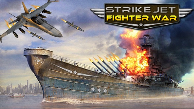 Strike jet fighter war