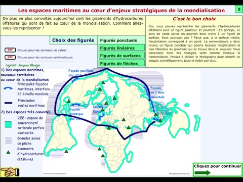 Croquis de géographie : Les espaces maritimes au coeur d’enjeux stratégiques de la mondialisation screenshot 4