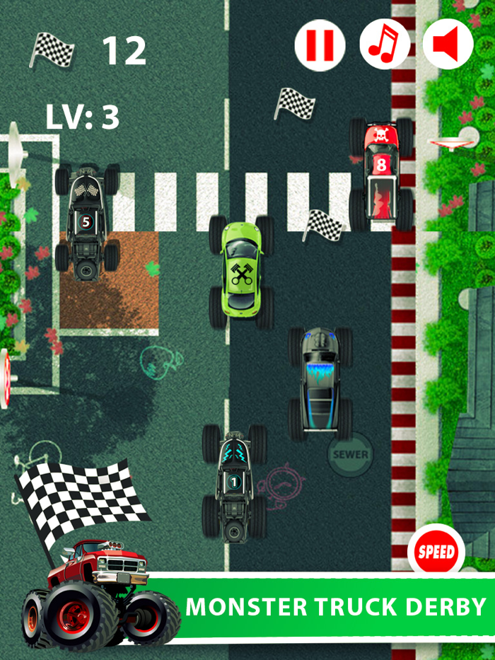 Big Monster Truck Derby driver