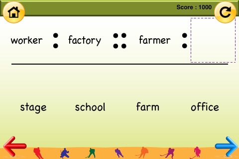 1st Grade Word Analogy for classrooms and home school screenshot 3