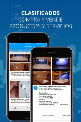 UrbanMX - La app para tu ciudad: noticias, tráfico, busqueda de negocios, clasificados, y mas ¡GRATIS! screenshot 3