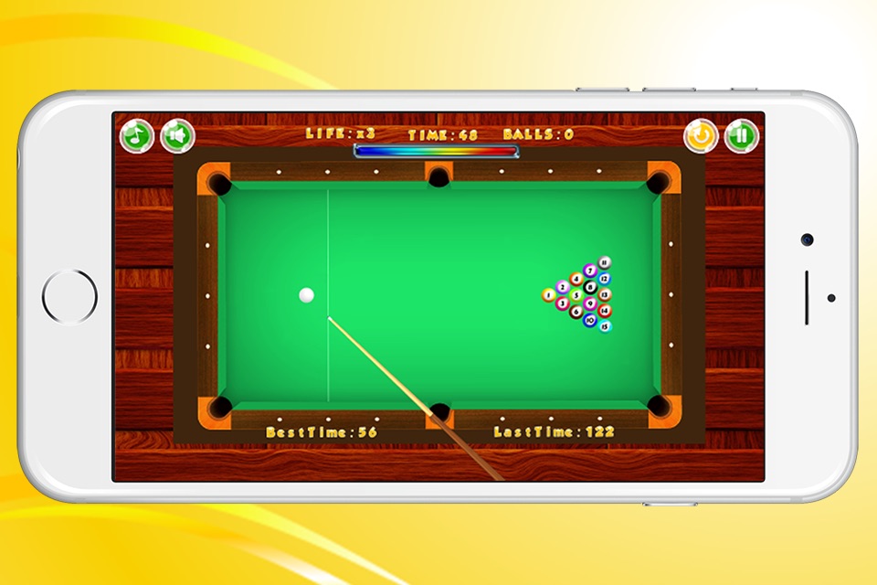 Snooker And Billiards Pro Pool Ball Free Kids Game screenshot 2