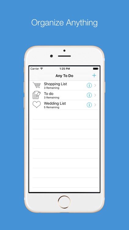 Any To Do : Errands List , Task Scheduler , Checklist