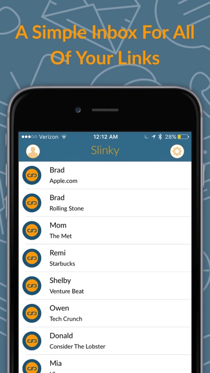 Slinky - Simply Share Links