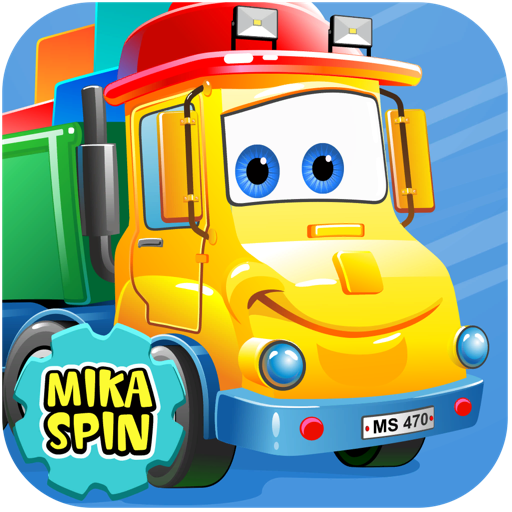 Mika "Dumper" Spin - dump truck games for kids