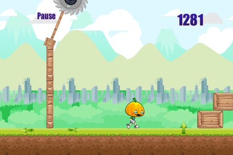 Pumpkin Boy Run screenshot 2