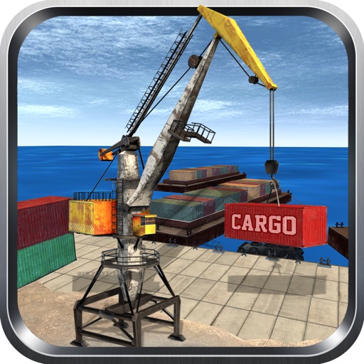Heavy Cargo Crane Operator 3D - Large Freight Lifting and Realistic Parking Simulation Game iOS App