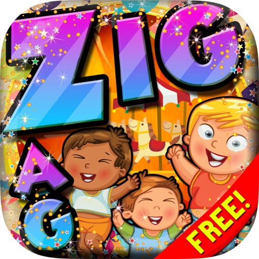 Words Zigzag : Vocabulary for Kids Crossword Puzzles Free icon