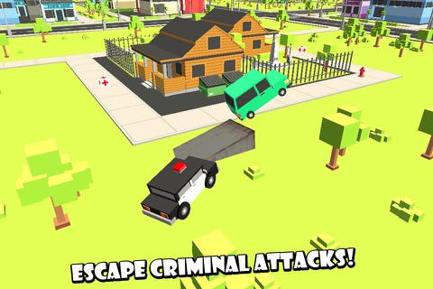Pixel Smashy Race 3D: Cop Chase Full screenshot 4