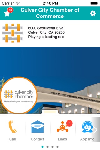 Culver City Chamber screenshot 2