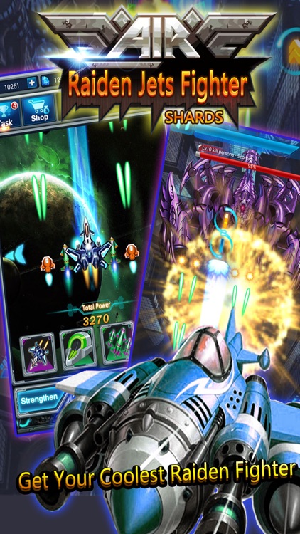 Raiden Jets Fighter: Arcade Craft Shooting Game screenshot-3