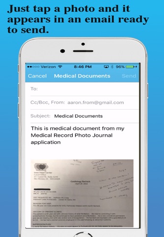 Medical Record Photo Journal screenshot 4