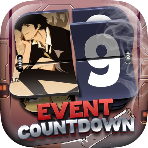 Event Countdown Manga & Anime Wallpaper  - “ Cowboy Bebop Edition ” Pro icon
