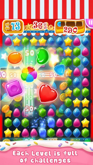 Tap Sweet Jelly- Jam Match 3 Puzzle FREE(圖1)-速報App