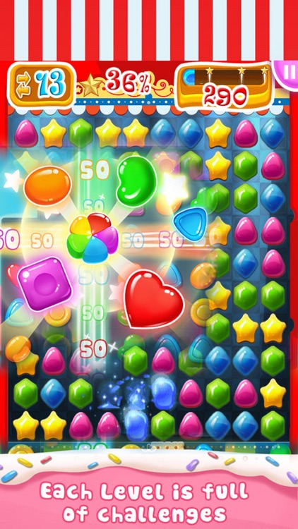 Tap Sweet Jelly- Jam Match 3 Puzzle FREE