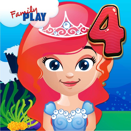 Mermaid Princess: Fourth Grade Educational Games School Edition iOS App