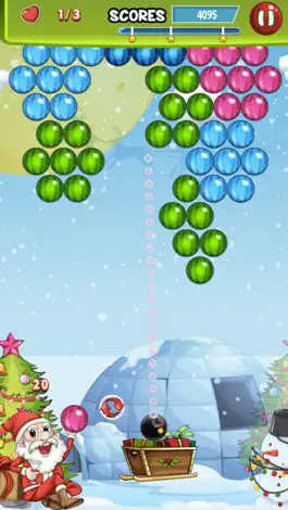 Game screenshot Bubble Winter Season - Matching Shooter Puzzle Game Free mod apk