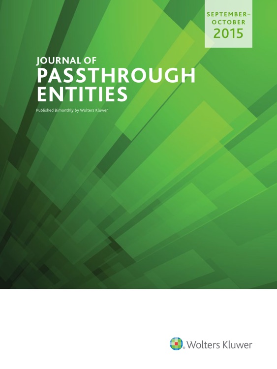Journal of Passthrough Entities