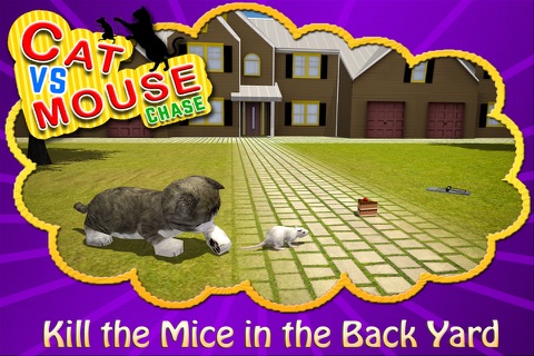 Cat vs Mouse Chase Simulator 3D screenshot 2