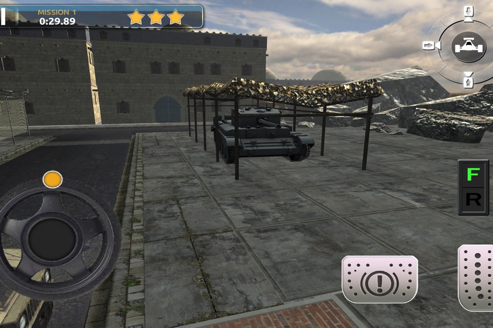 World War Tank Parking - Historical Battle Machine Real Assault Driving Simulator Game FREE screenshot 2