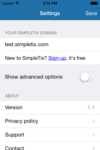 SimpleTix Easy Entry screenshot 2