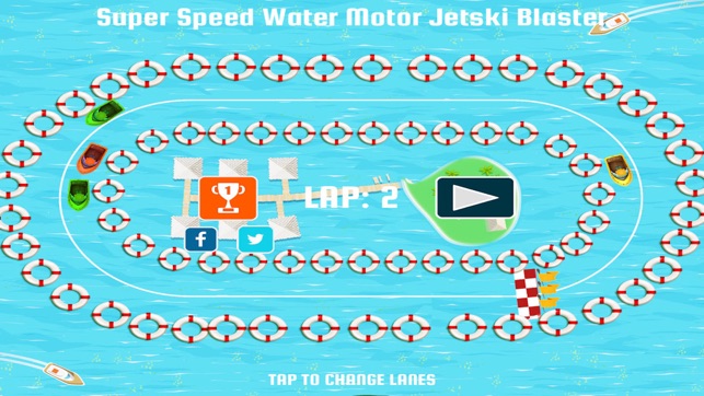 Super Speed Water Motor Jetski Blaster Pro - Best Free Racin(圖2)-速報App