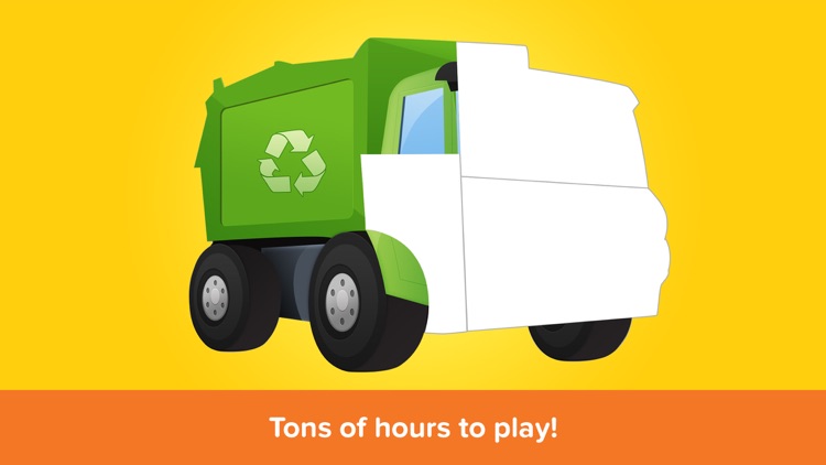 Kids Puzzles - Trucks- Early Learning Cars Shape Puzzles and Educational Games for Preschool Kids screenshot-4