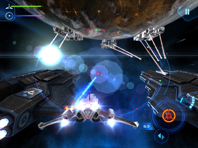 Beyond Space Remastered, game for IOS