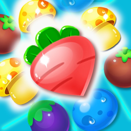 Farm Fruits Mania Bubble- Popular fruits or candy time killer casual game iOS App