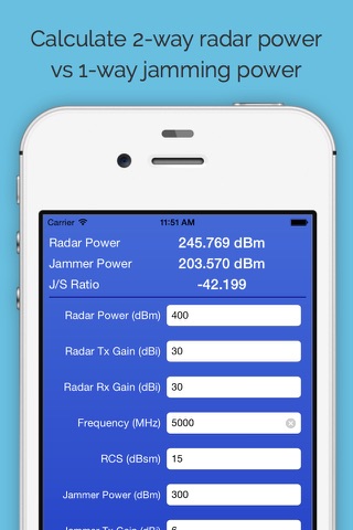 Radar Equation screenshot 2