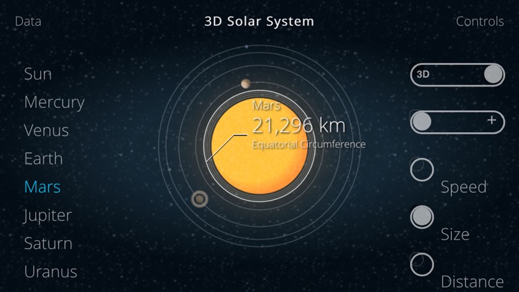 Solar System 3D Simulation Astronomy App for kids