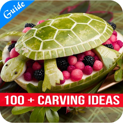 100 + Carving Ideas - Tips for Carving Flowers from Vegetables icon