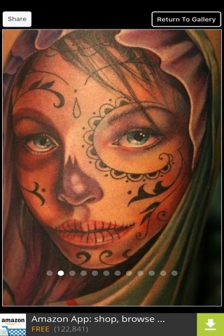 Sugar Skull Tattoo Designs screenshot 2