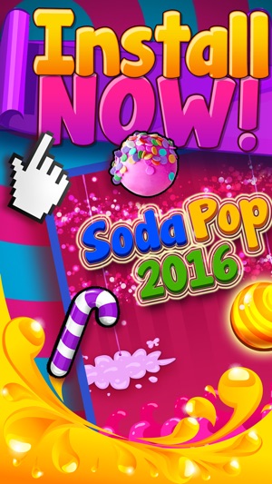 Soda Pop 2016 - sweetest candy star and match-3 angry juice (圖4)-速報App