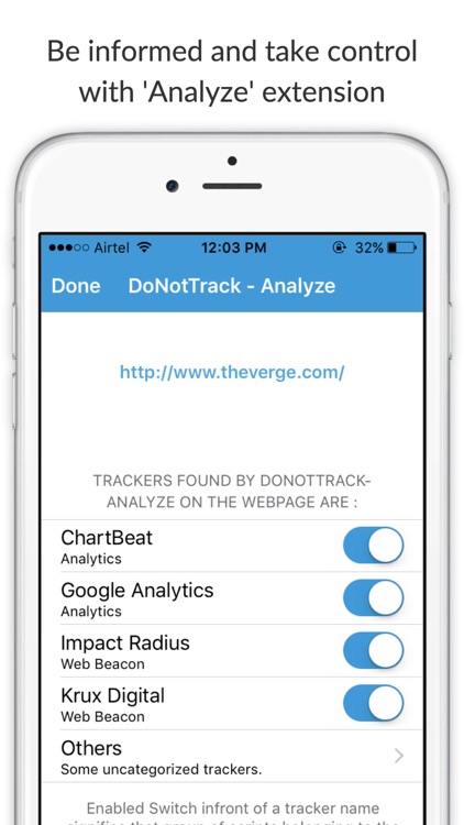 Do Not Track - Block tracking scripts and protect personal data while browsing