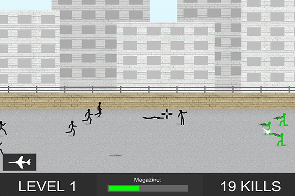 Zombie Shooter 2 - Stickman Edition screenshot 2