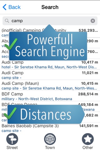 Botswana Travelmapp screenshot 3