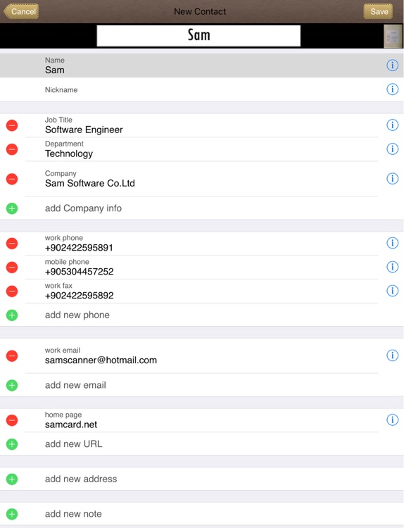 SamCard HD screenshot-3