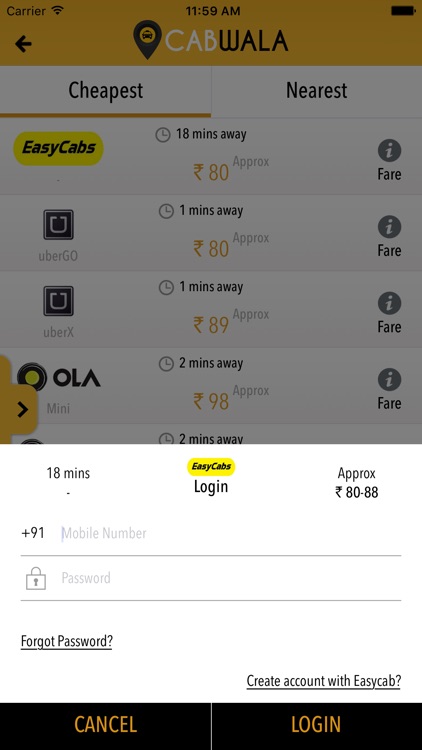 Cabwala screenshot-3